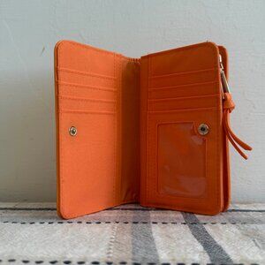 Orange Wallet - NWOT